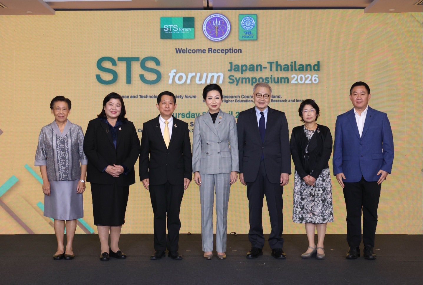 NRCT Hosts Welcome Reception for STS forum Delegation and Thai and International Speakers at the STS forum Japan–Thailand Symposium 2026