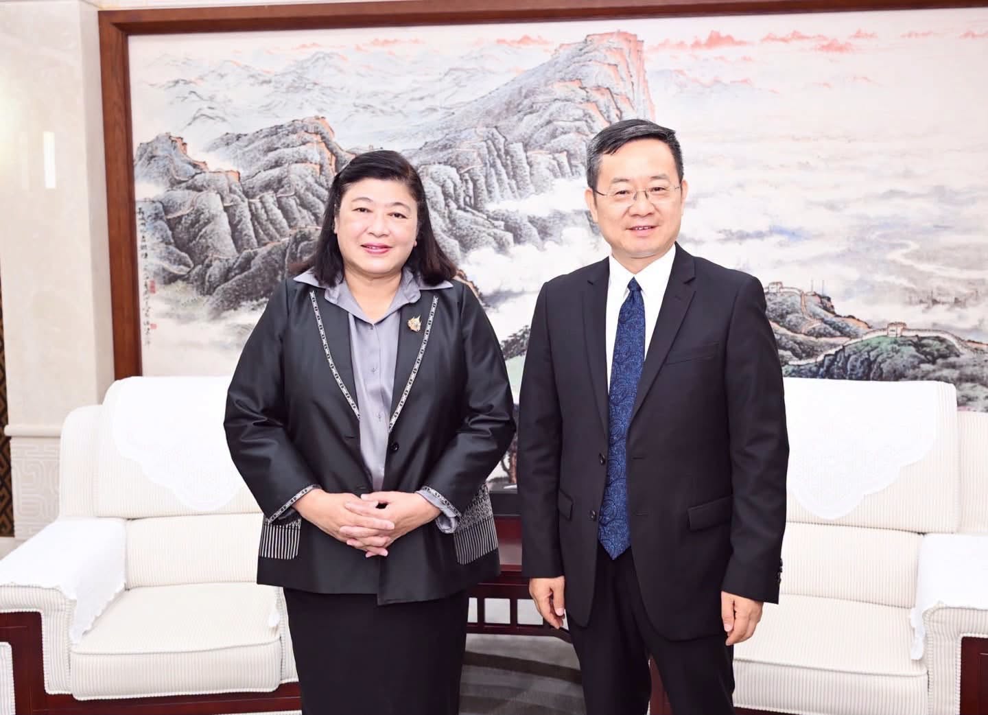 CASS President and NRCT Executive Director Discuss Strengthening Thailand–China Research Cooperation in the Social Sciences