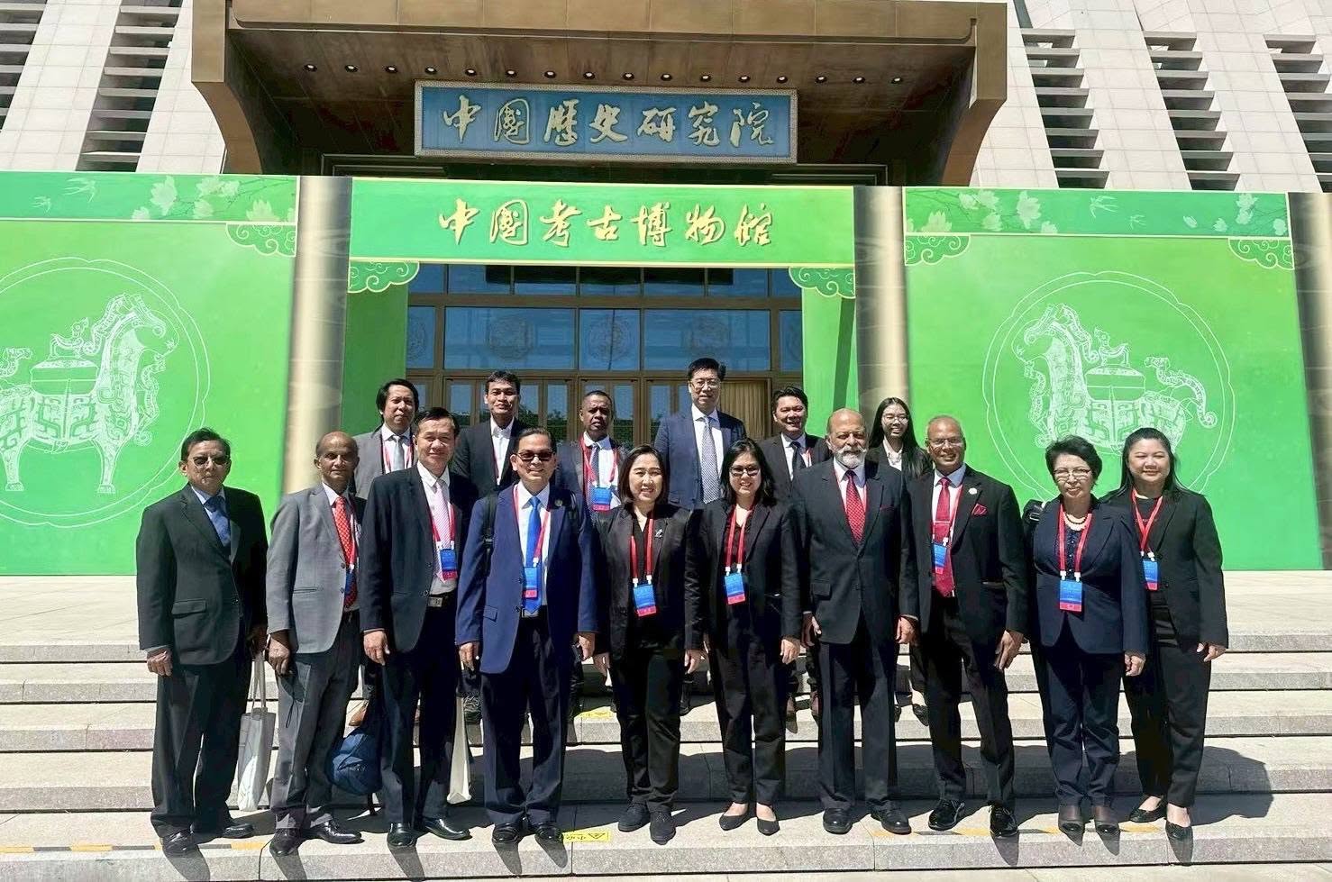 NRCT and Executives from International Agencies Visited the Chinese Archaeological Museum in Beijing, People’s Republic of China, to Study Civilization and History