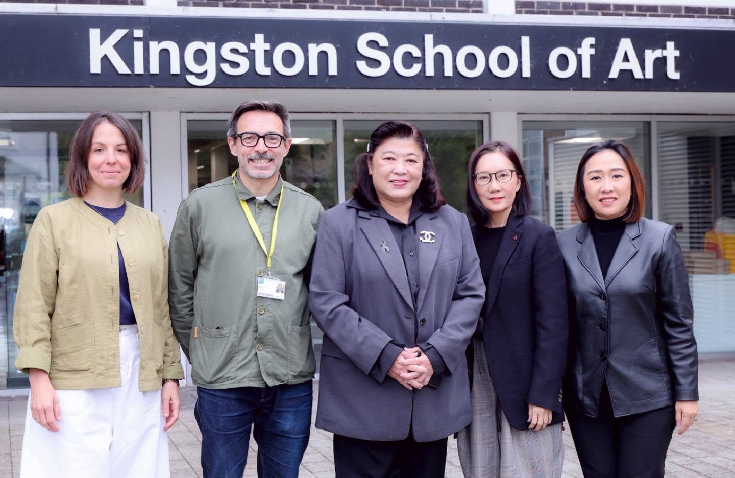 NRCT and Kingston School of Art, UK, Advance Research and Innovation Collaboration, Promoting Technology Development, Researcher Exchange, and a Future Forum on Creative Economy Innovation