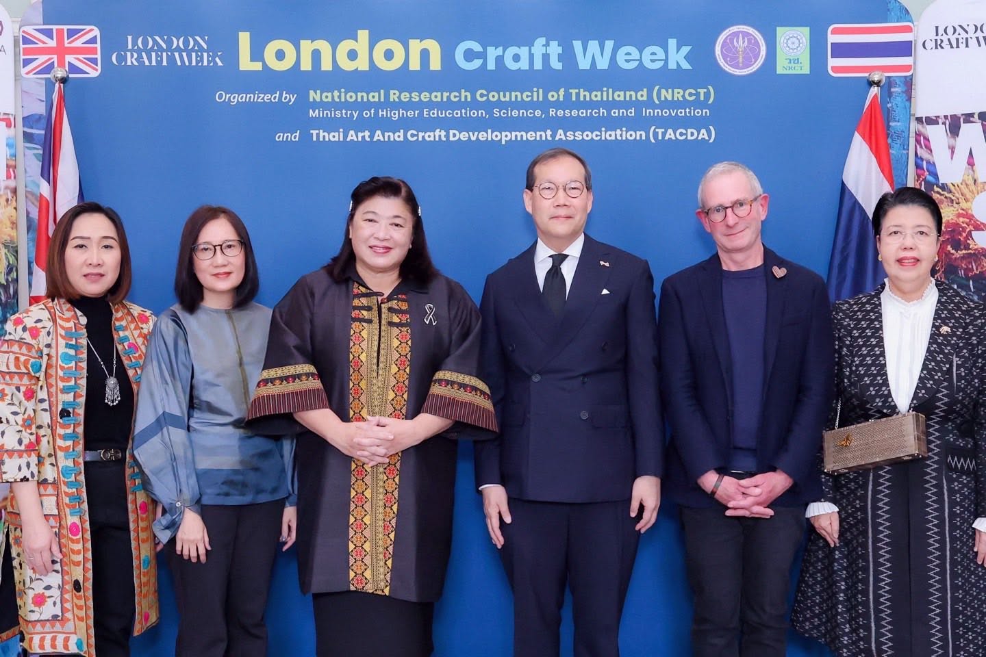 NRCT and the Royal Thai Embassy in London Officially Open “International Pavilion Thailand” at London Craft Week 2026, Showcasing the Charm of Thai Craftsmanship on the Global Stage