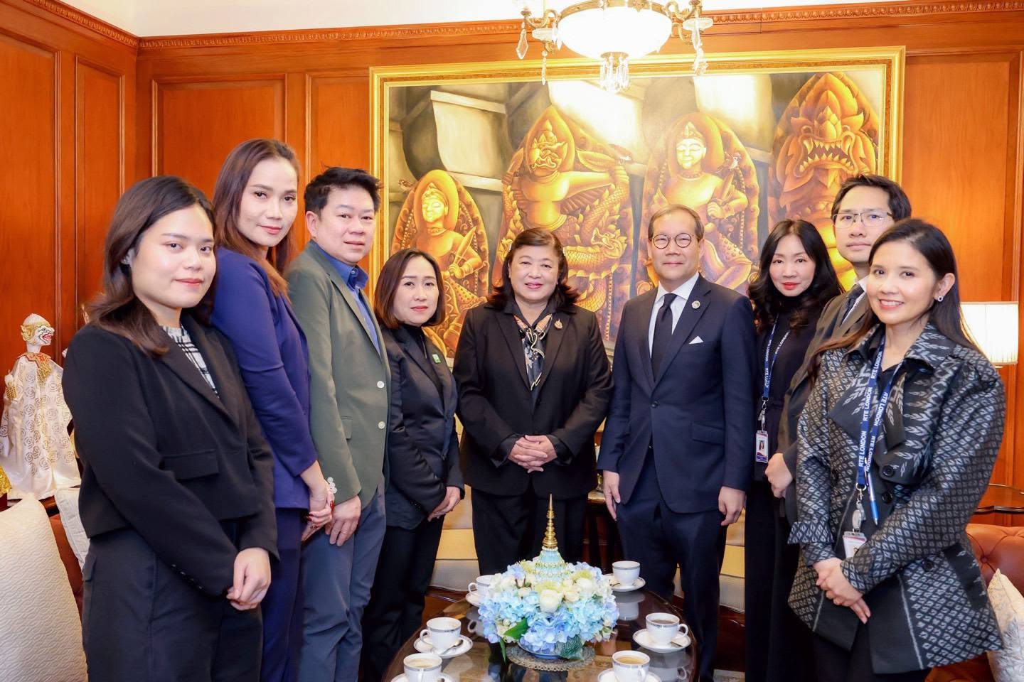 NRCT Pays Courtesy Call on the Ambassador of Thailand to London Ahead of Showcasing STI Achievements at London Craft Week 2026