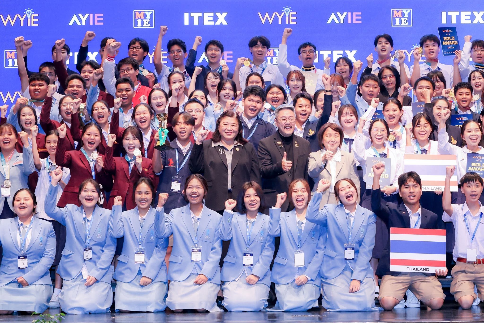 NRCT Congratulates Young Thai Inventors on Winning Medals at the World Young Inventors Exhibition (WYIE) during ITEX 2026 in Malaysia