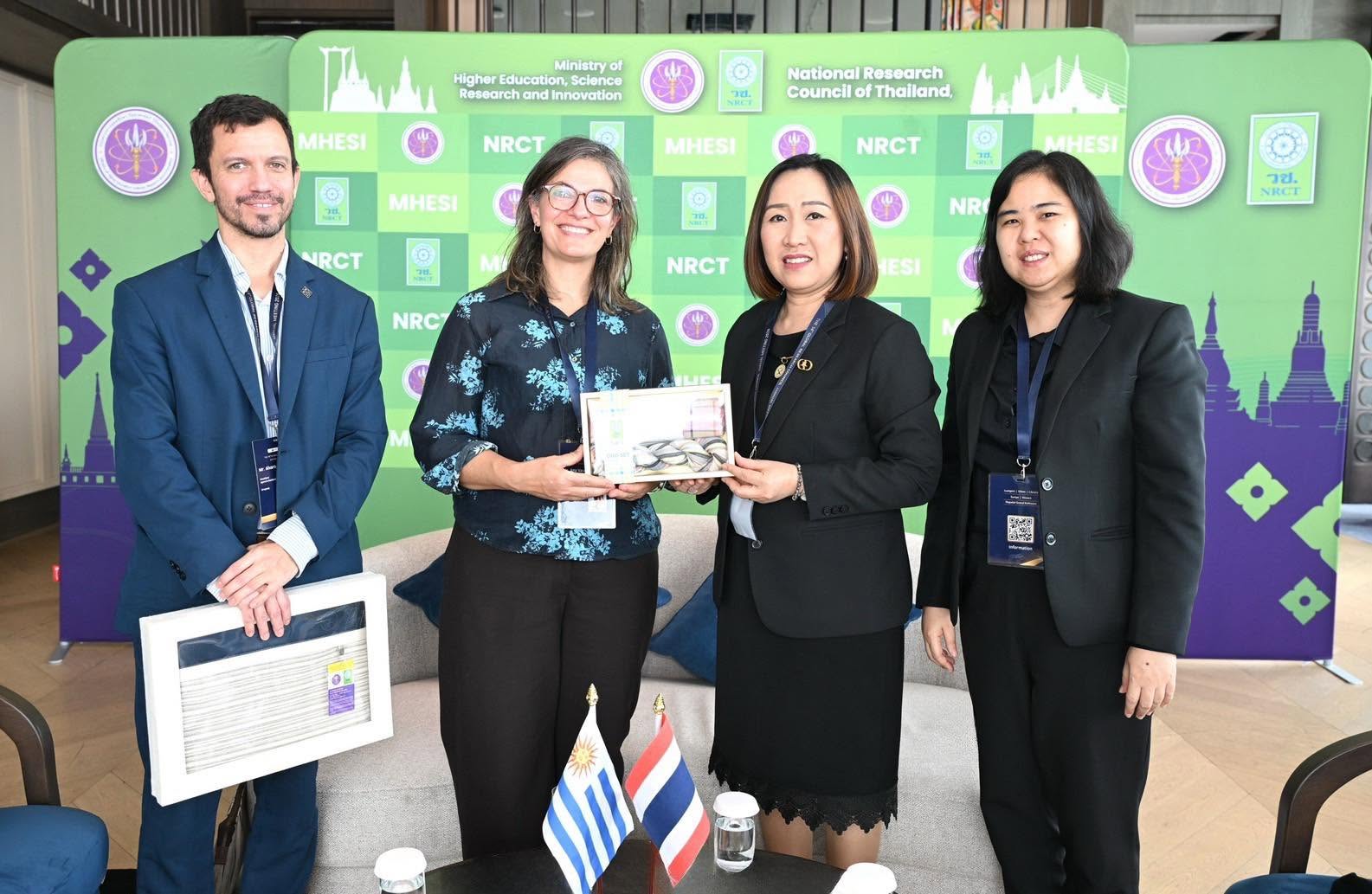 NRCT and the National Research and Innovation Agency of Uruguay (ANII) Discuss Thailand–Uruguay Cooperation in Research and Innovation during the 14th Global Research Council (GRC) Annual Meeting 2026