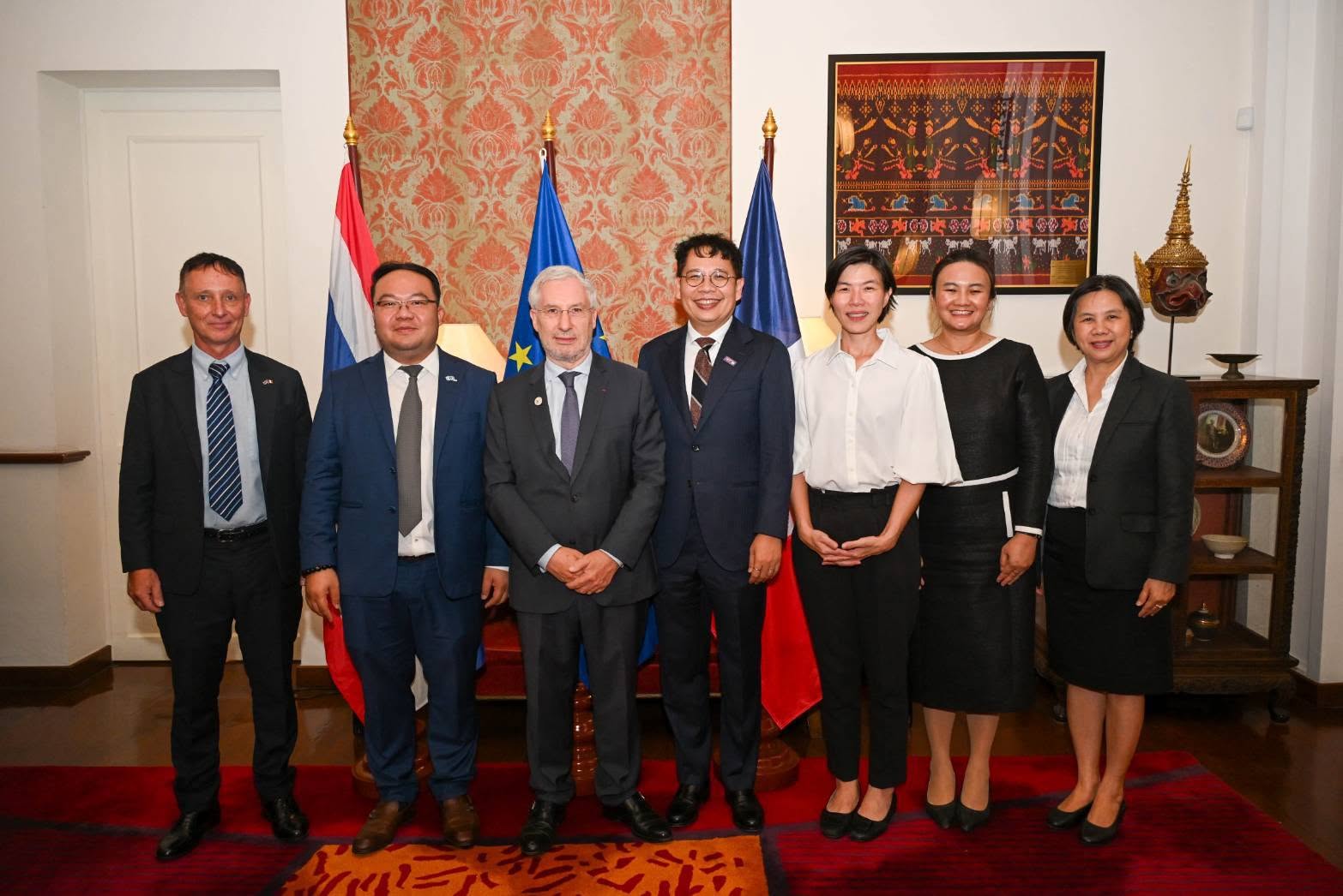 NRCT participated in the Celebration of the 170th Anniversary of Thai-French Diplomatic Relations and the Success of the "Franco-Thai Symposium on Higher Education, Research, and Innovation," Hosted by the Embassy of France in Thailand