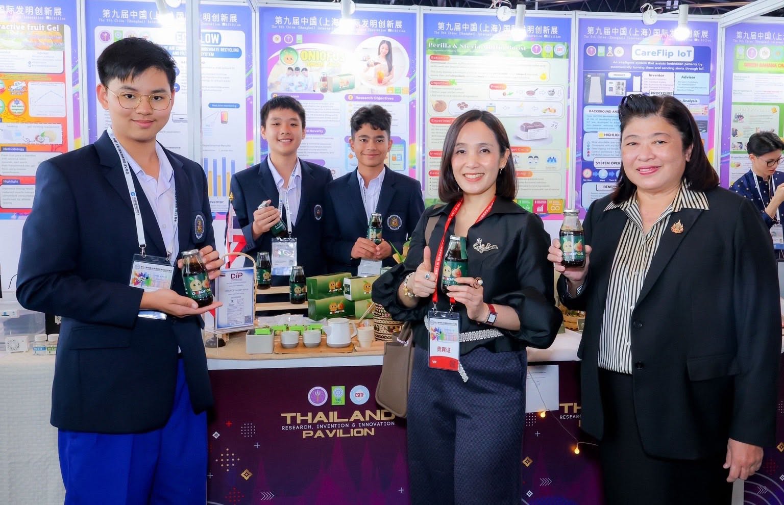 Consul General in Shanghai Visits Thai Inventors’ Exhibits at The 9th China (Shanghai) International Invention & Innovation Expo 2026