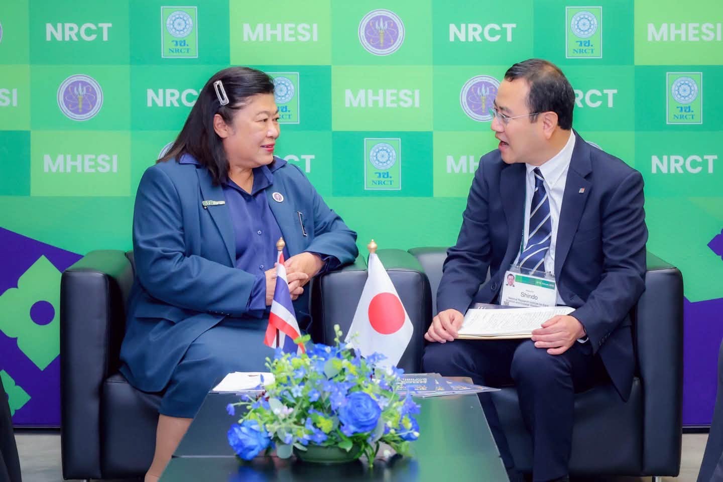 NRCT Discusses Research Cooperation with Japan’s NIED to Strengthen Disaster Early Warning and Response in Thailand