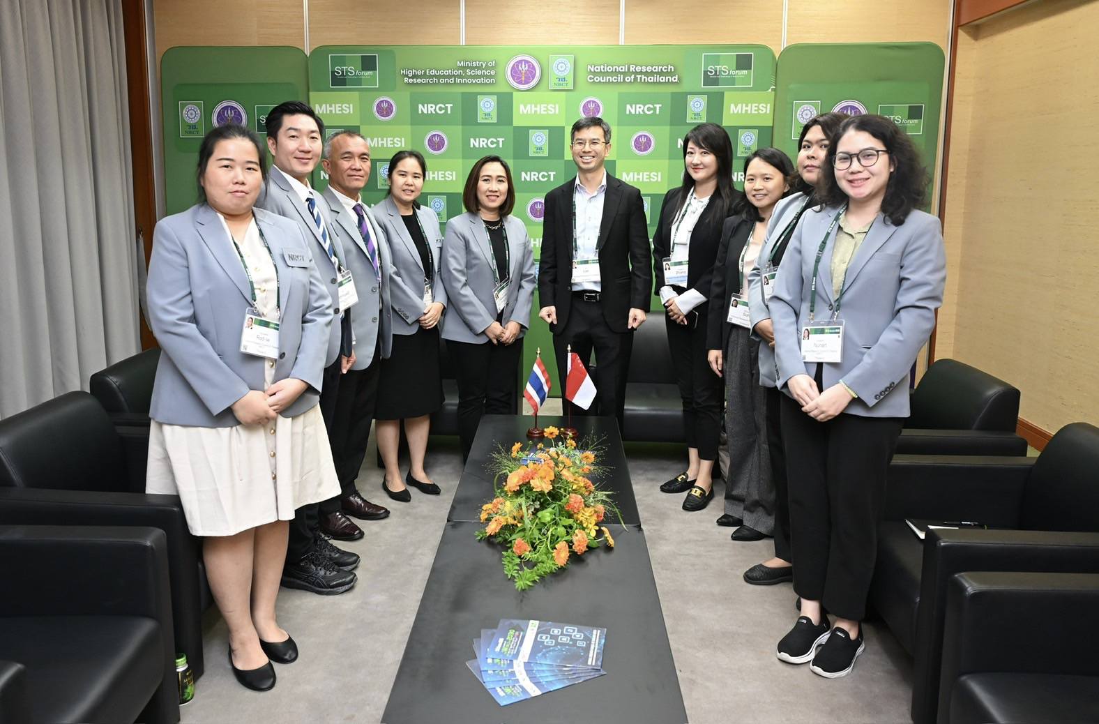 NRCT and NRF Singapore Discuss Expanding Research and Innovation Collaboration at STS forum 2025 – The 22nd Annual Meeting