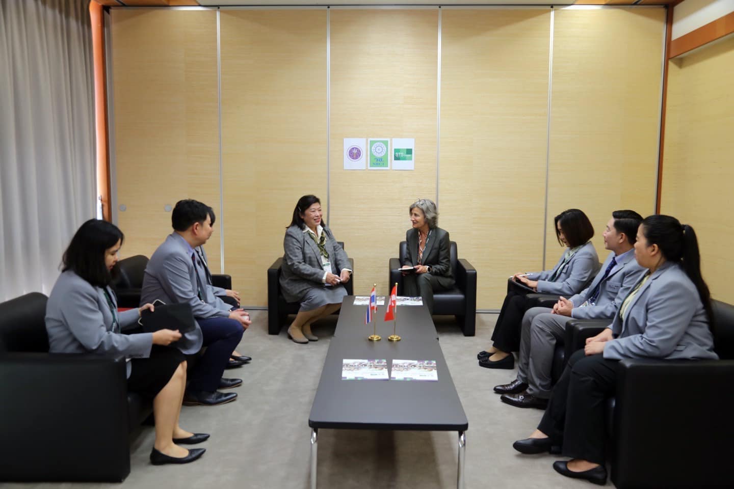 NRCT and Swiss National Science Foundation Discuss Co-Funding Collaboration at STS forum 2024