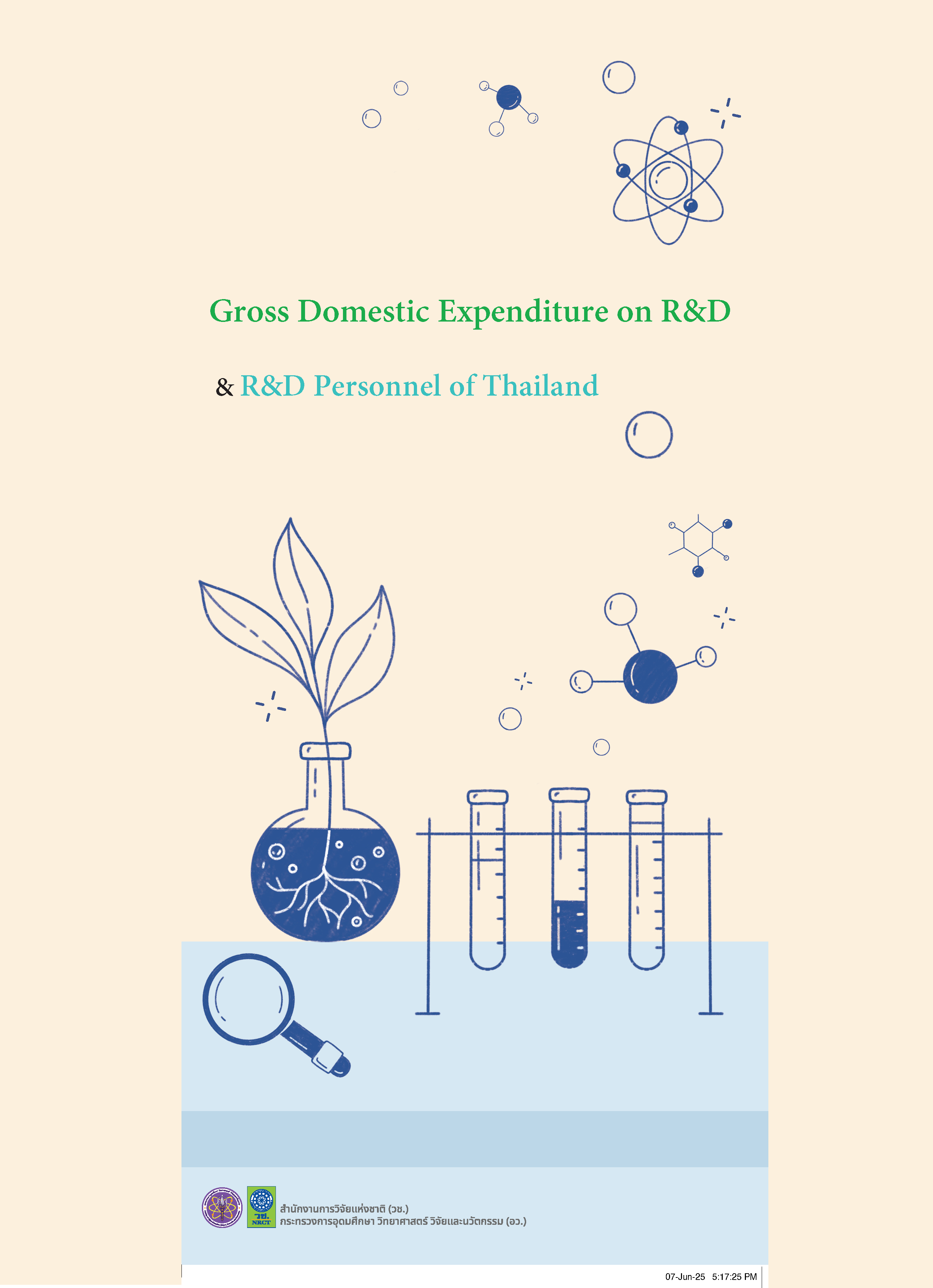 R&D Personnel of Thailand Classified by Sectors in the years 2023